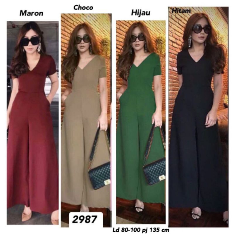 JUMPSUIT SCUBA MV-2987 IMPORT