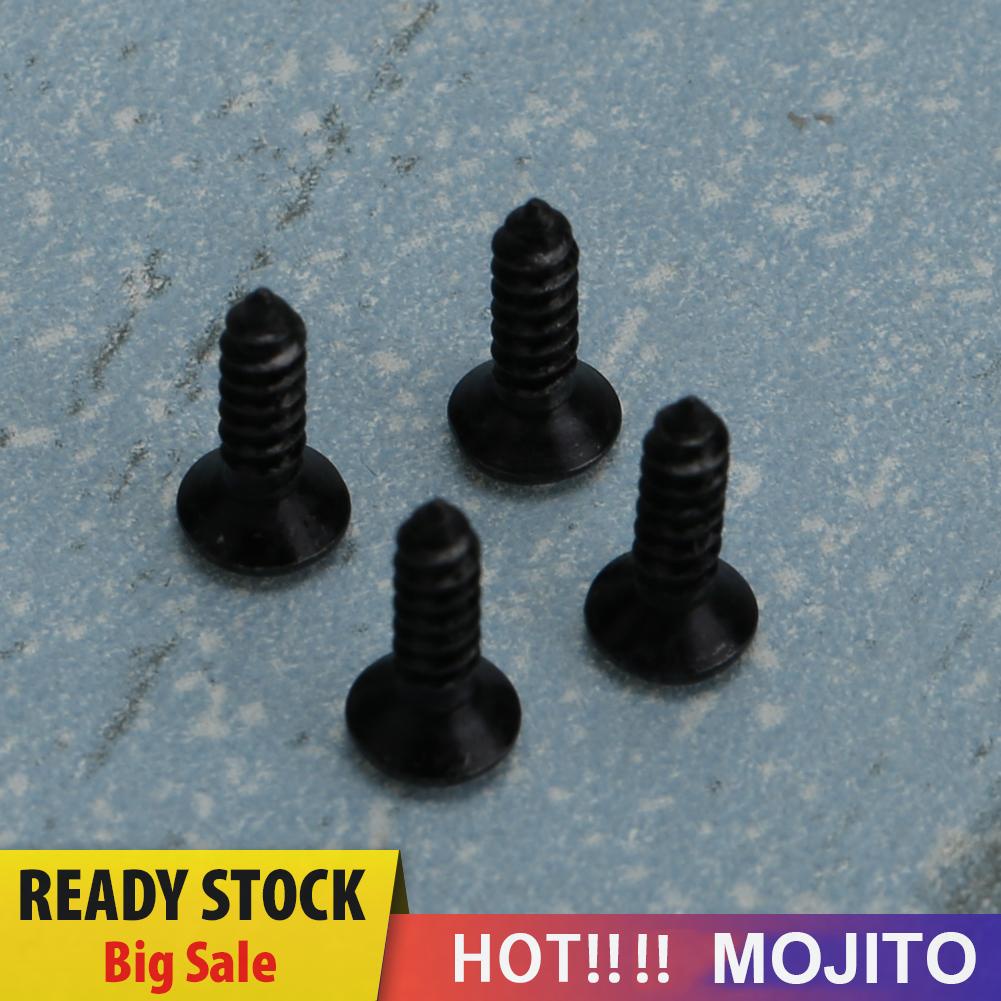 MOJITO 50pcs Acoustic Guitar Electric Guitar Guard Screw Electric Bass Panel Screw