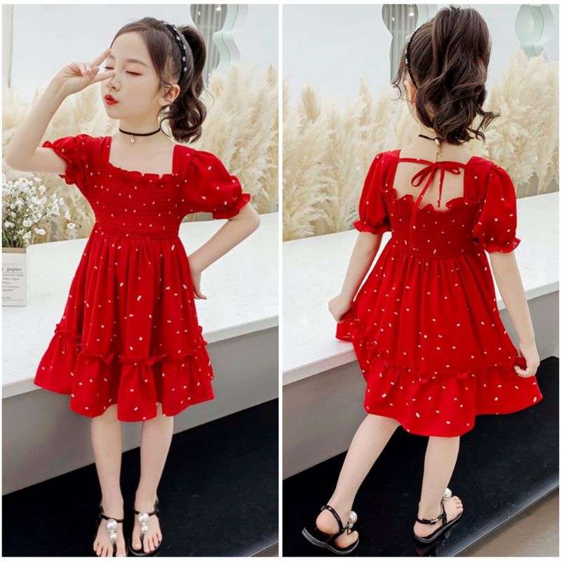 DRESS ANAK PEREMPUAN BAJU PESTA USIA 2-7 TAHUN