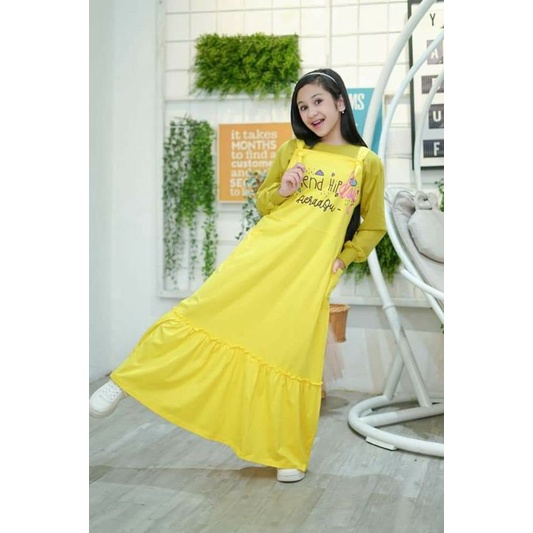 Gamis Anak / Remaja Gamis Long Dress by Aeraaqu