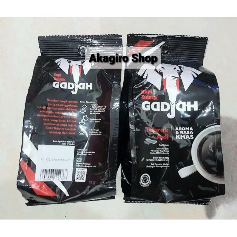 

Kopi Tubruk Gadjah 150g