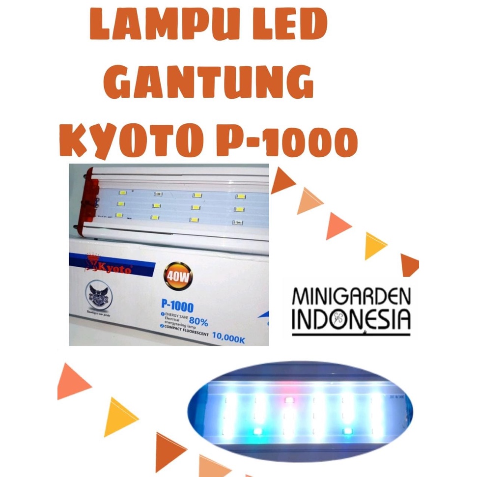 KYOTO P-1000 LED AQUARIUM LAMP LAMPU GANTUNG LED AQUARIUM AQUASCAPE