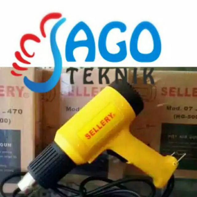 [p] Rumah Tangga Mesin Hot Air Gun / Hot Gun / Heat Gun Merk Sellery Alat Pertukangan Pengering Cat