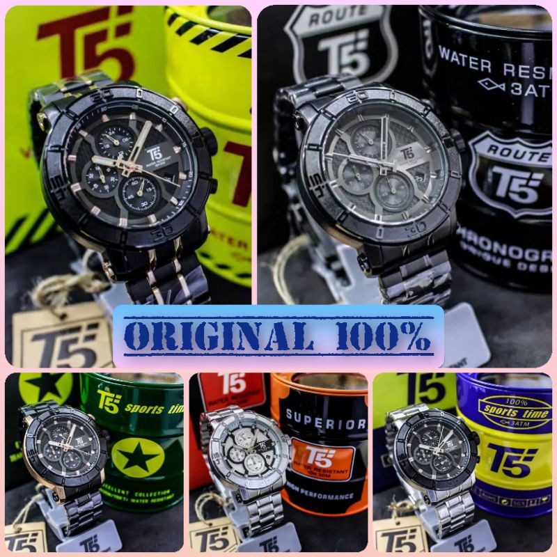 [COD]T5 Jam Tangan Pria Original H3635