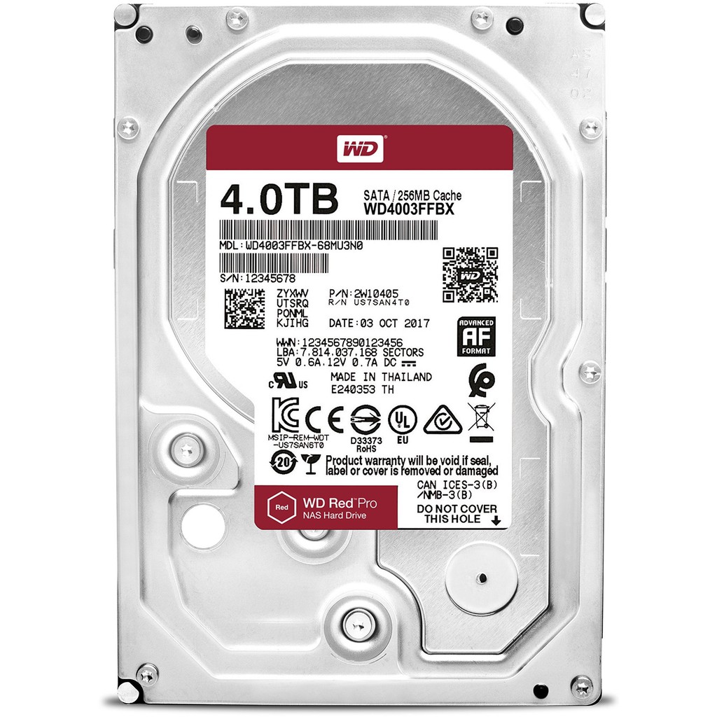 HARDDISK WDC CCTV 4 TB 5900 RPM (SATA3 6gb/s)