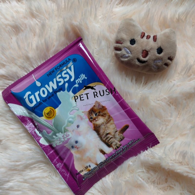 GROWSSY SUSU KUCING 0 - 2 BULAN KEATAS | SHACET