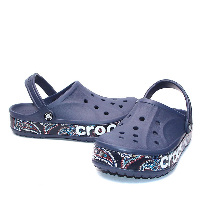 Sandal Crocs Bayaband Graphic Clog / Bayaband Graphic / Sandal Air / Sandal Karet / Sandal Crocs Unisex Pria Dan Wanita  [206233]