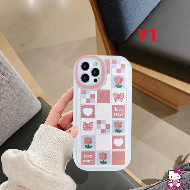 Soft Case Bahan Tpu Motif Bunga Untuk Oppo A15 A15S A12 A9 2020 A32 A53 2020 A7 A5 2020 A11k A35 A33 2020 A12E A3s A5s A11