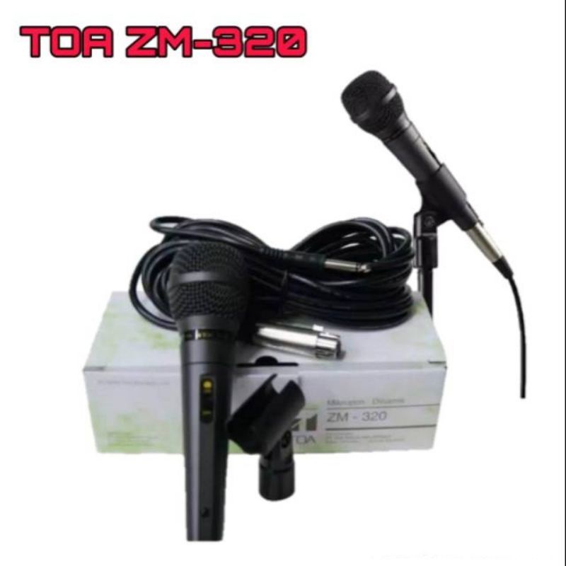 Mic Kabel Toa ZM-320 Microphone Kabel Toa ZM-320 Original