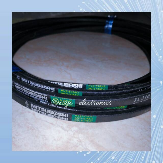 MITSUBOSHI KARET BELTING MESIN CUCI FAN BELT MESIN CUCI TALI KIPAS MESIN CUCI M 20.5 - M 33 V BELT TALI KIPAS VANBELT BALTING BELTING MITSUBOSHI VBELTB FANBELT VANBELT KARET HITAM MESIN CUCI PANBELT FANBELT VANBELTING VBELT MESIN CUCI A33 A-33 PANBELT