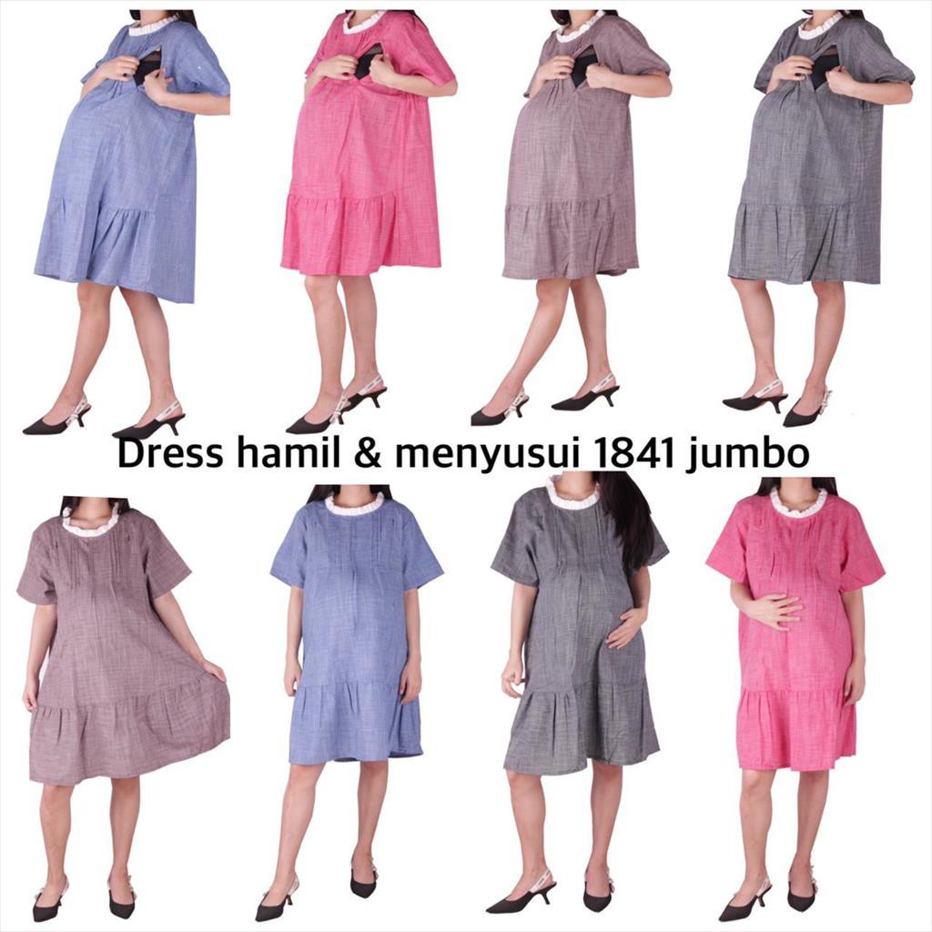 Baju Hamil Dress Jumbo 1841