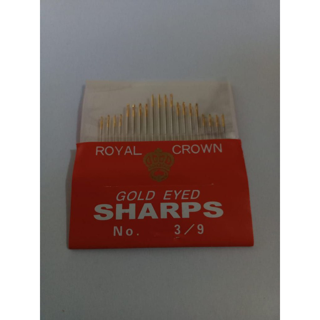 Jarum Jahit Tangan (Merk Royal Crown)