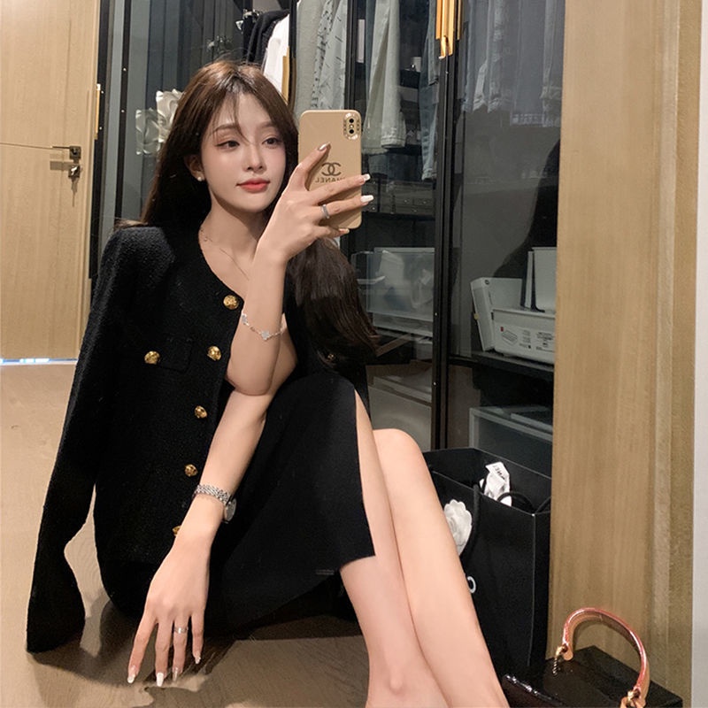 jaket korean style wanita XUELI Sydney plaid small fragrance coat women s sunscreen atasan jaket len