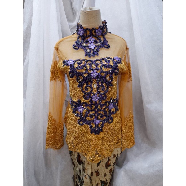 Kebaya atasan tile bordir payet