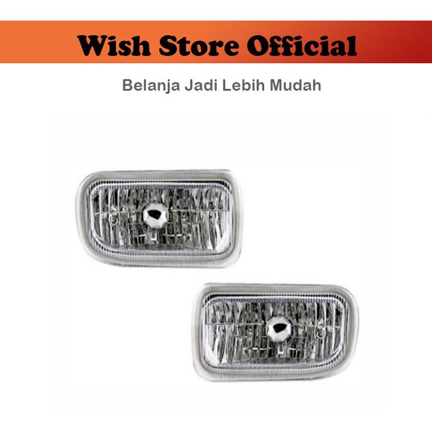 Fog Lamp Lampu Kabut Bemper Foglamp Isuzu Panther 2000 2001 2002 2003 2004 Kapsul 1 Set DNY 1018