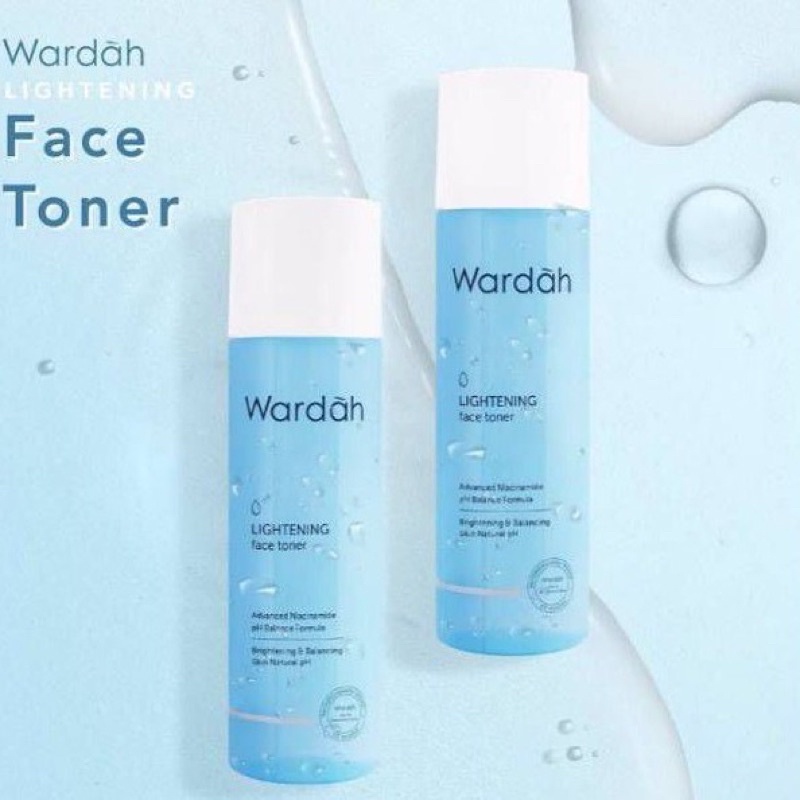 Bisa COD - WARDAH LIGHTENING FACE TONER 125 ML