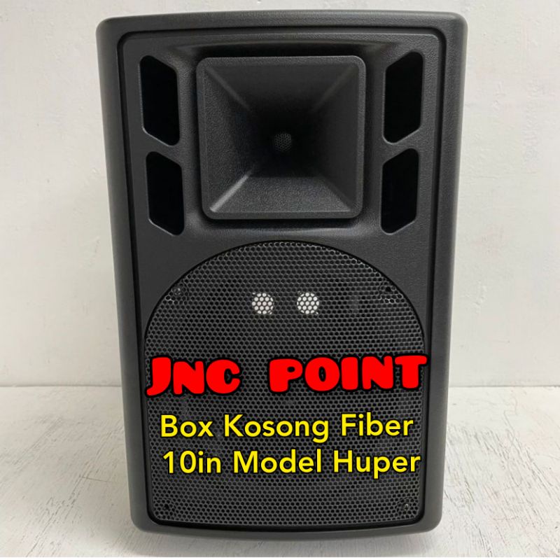 box speaker fiber plastik 10 inch model Huper import / box kosong 10inch Huper