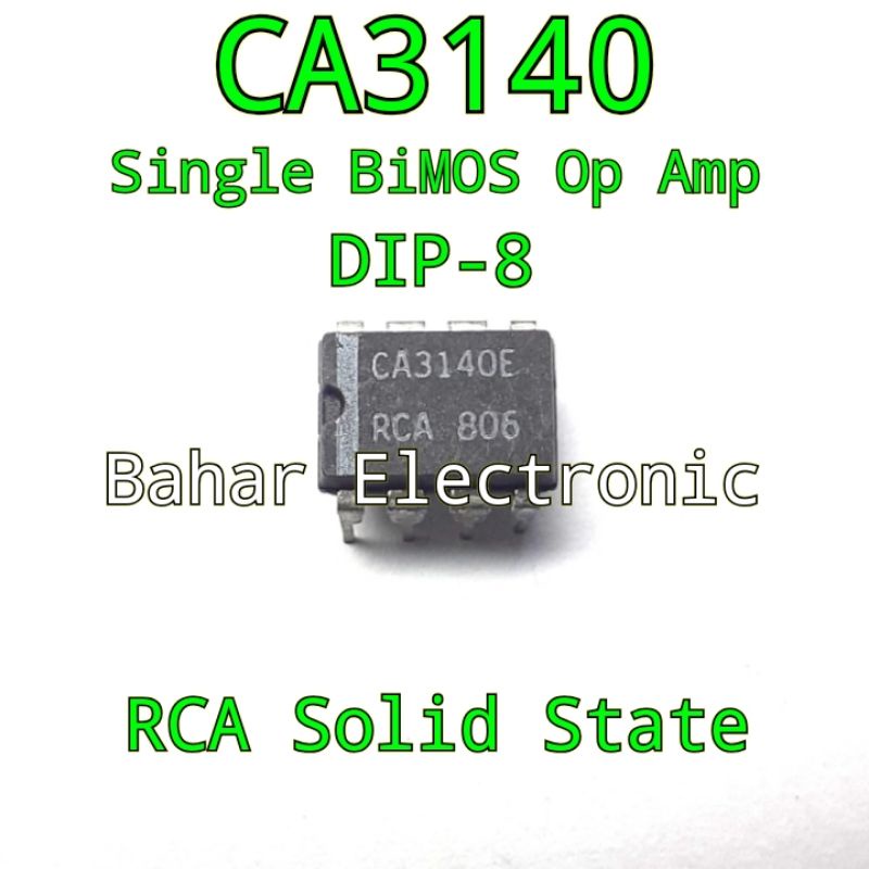 IC CA3140 DIP-8 RCA Solid State