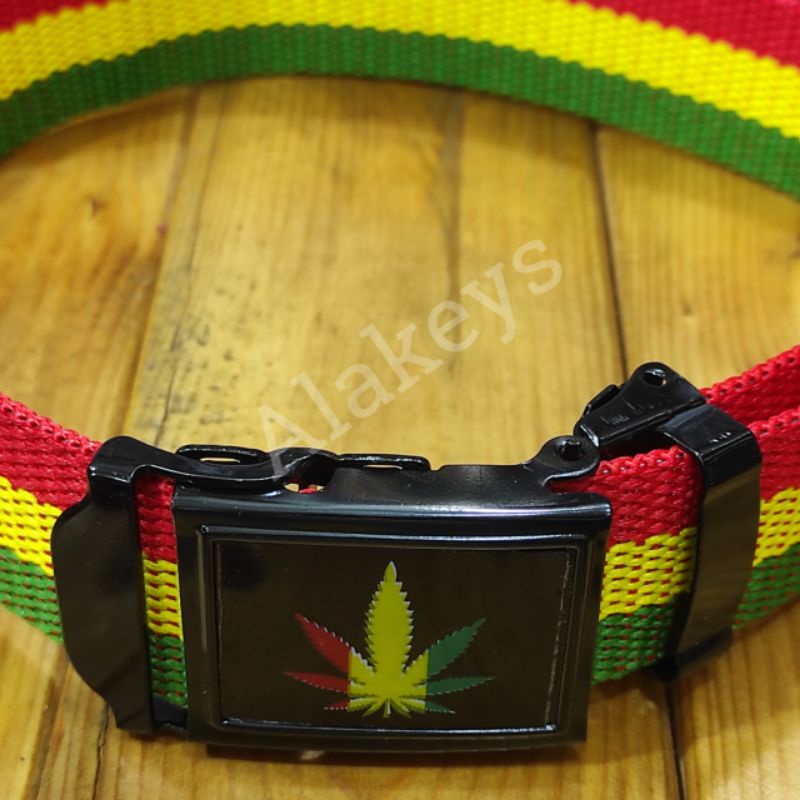 GESPER SABUK IKAT PINGGANG RASTA BOB MARLEY ANAK MUDA