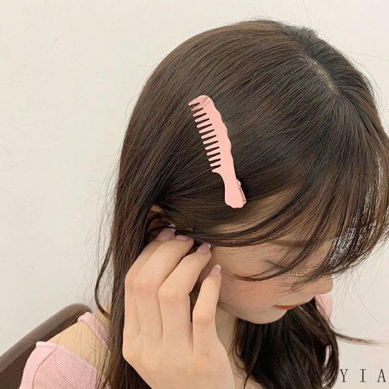 【COD】Jepit Rambut Model Sisir Kecil Warna Permen Gaya Korea Untuk Anak Perempuan