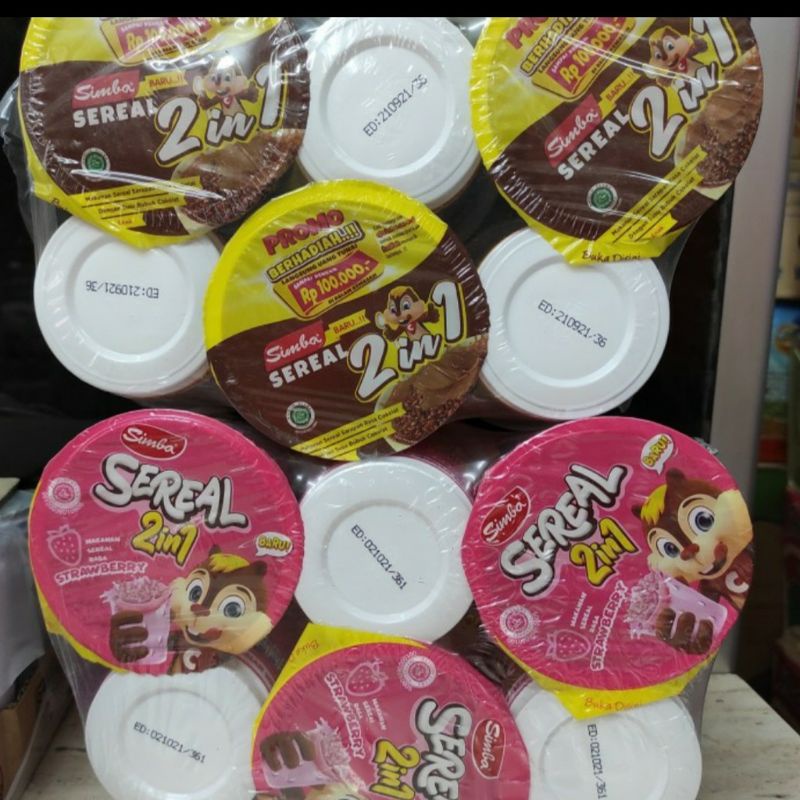 

simba sereal 2in1 cocoran varian 6@24grm
