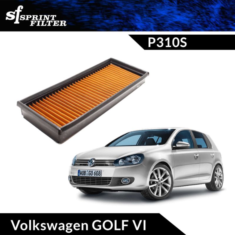 Filter Udara SPRINT AIR FILTER VW Golf VI P310S P08 Volkswagen Golf VI 2008-2015