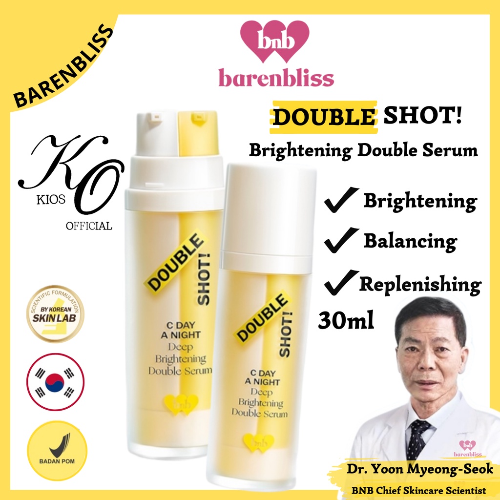 BNB Barenbliss Meta Glow Double Shot C Day A Night Deep Brightening Korea Double Serum 28 Days 30ml