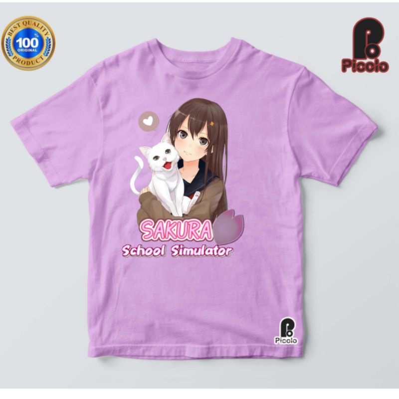 KAOS BAJU ANAK SAKURA SCHOOL SIMULATOR