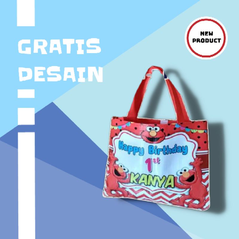 

Tas Ulang Tahun/goodiebag/souvenir model slim