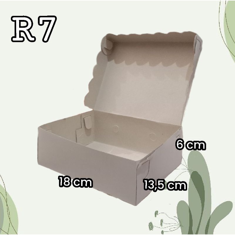 DOS putih glossy R7 DOS kue