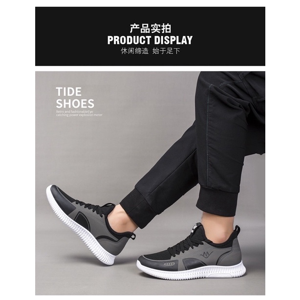 IMPORT SEPATU SNEAKERS PRIA STAR BX FREE BOX + KAOS KAKI !!! - 2 WARNA