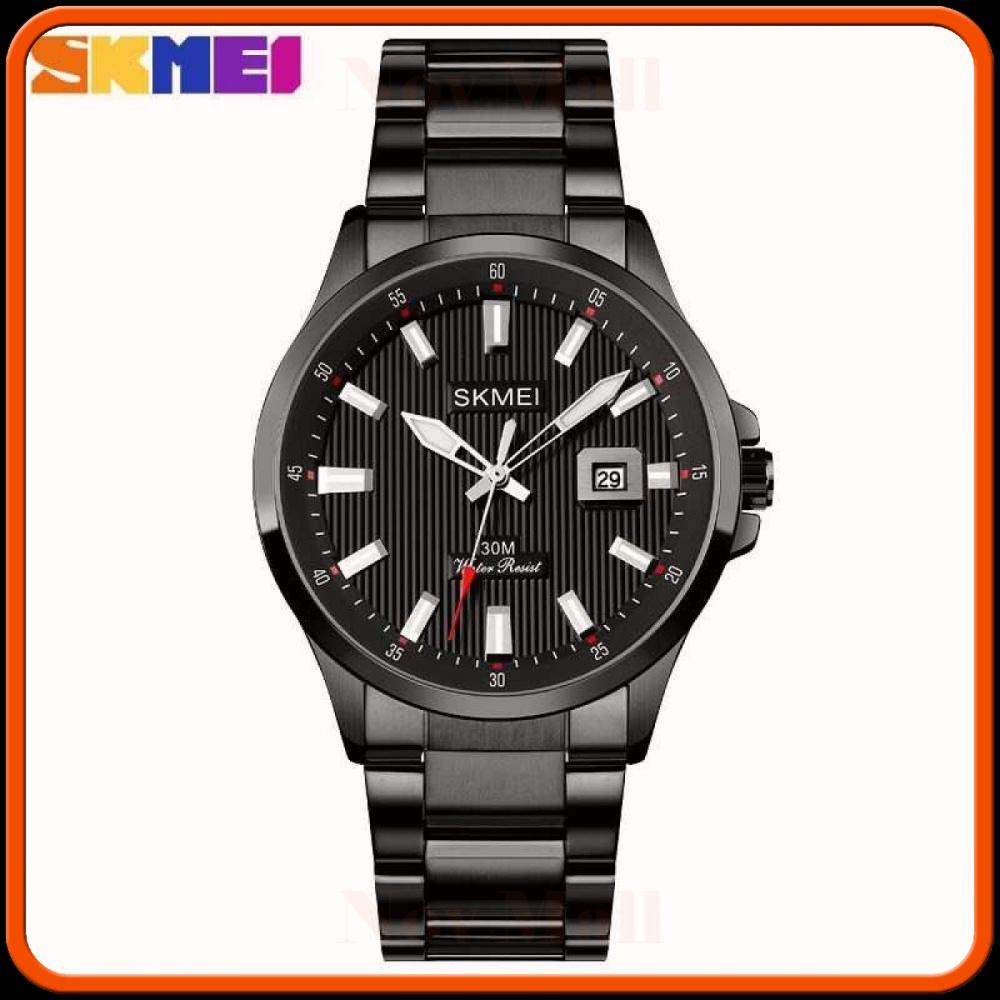 SKMEI Jam Tangan Analog Pria Stainless Steel - 1654