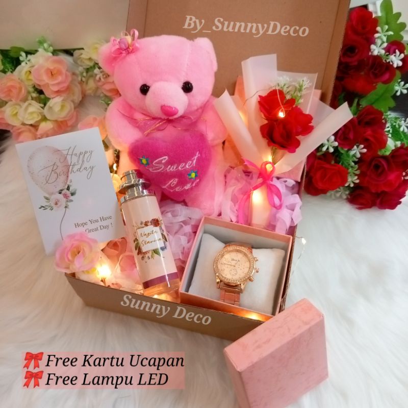 (READY) KADO ULANG TAHUN CEWEK HADIAH ANNIVERSARY KADO VALENTINE Hamper kado giftbox cewek hadiah ulang tahun wanita hampers ultah kado pernikahan wedding Buket ulang tahun kado cewek hadiah giftboxbirthday kado pacar boneka Teddy bear hampers jakarta