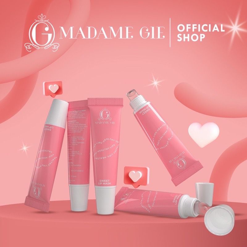 Madame Gie Sweet Lip Mask-Scrub Bibir