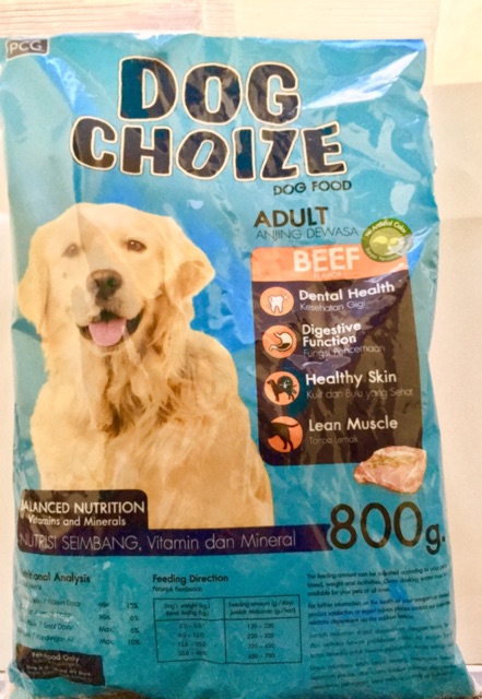 DOG Choize 800 gram dog food