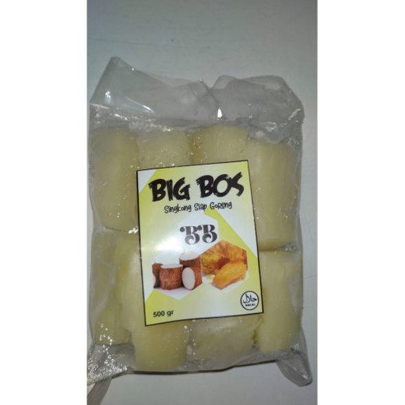 

Singkong Big Bos Siap Goreng 500gr