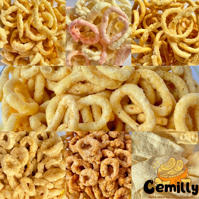 

[CEMILLY] 1000gr Aneka SLONDOK Cemilan Snack Kiloan