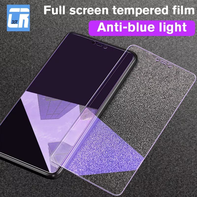 Tempered Glass Blue Light OPPO A3s / OPPO F7 Anti Gores Layar anti radiasi