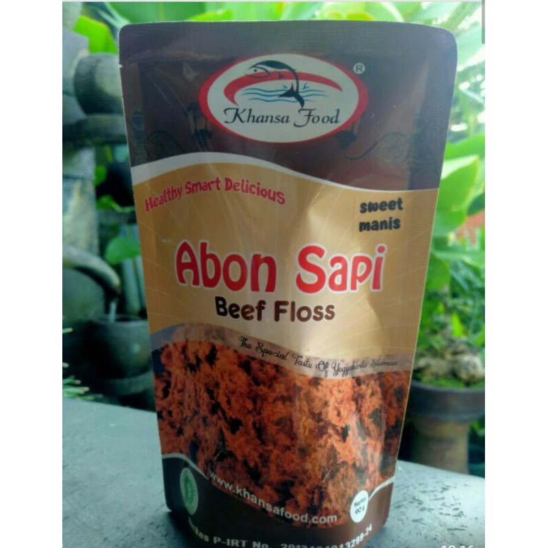 

Abon Sapi manis 90grm- Khanza food