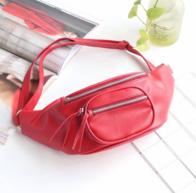 Waistbag nisaa sab1an /Waishbag lavilla 3res / waistbag wanita /waistbag terlaris