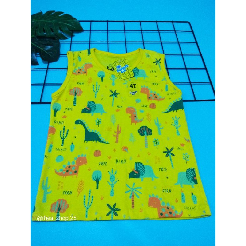 Kaos Kutung Full Print Honest Kids