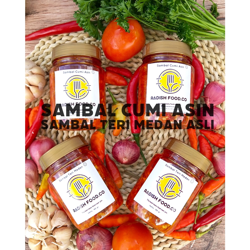 

Paket Sambal Cumi Asin dan Teri Medan