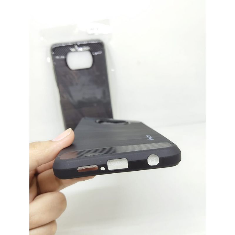 Softcase Slim Fit Carbon  Xiaomi Poco X3 - UA