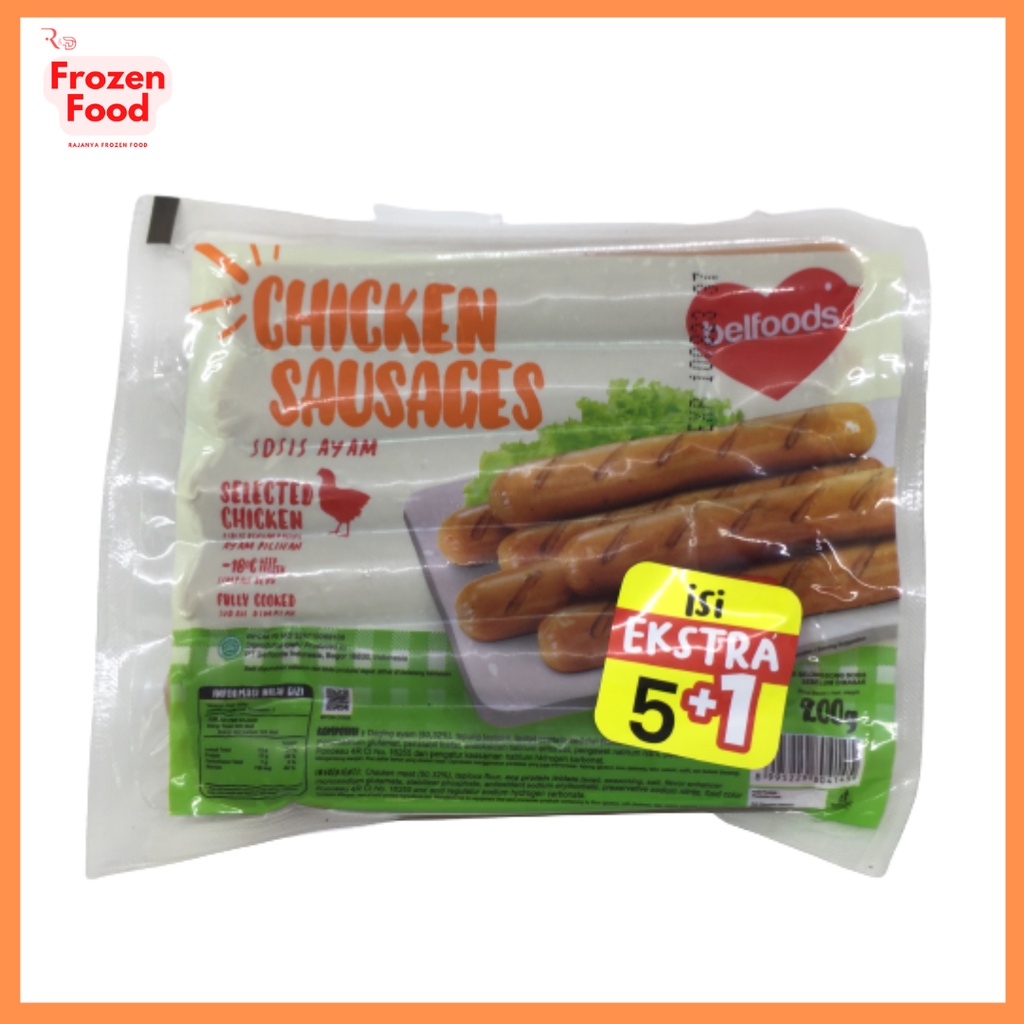 

SOSIS AYAM CHICKEN SAUSAGES BELFOODS 200 gram