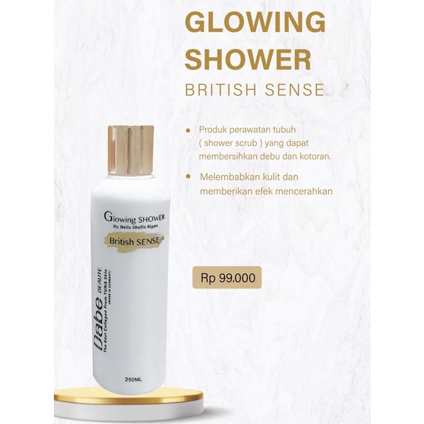 Dabe beaute Glowing shower