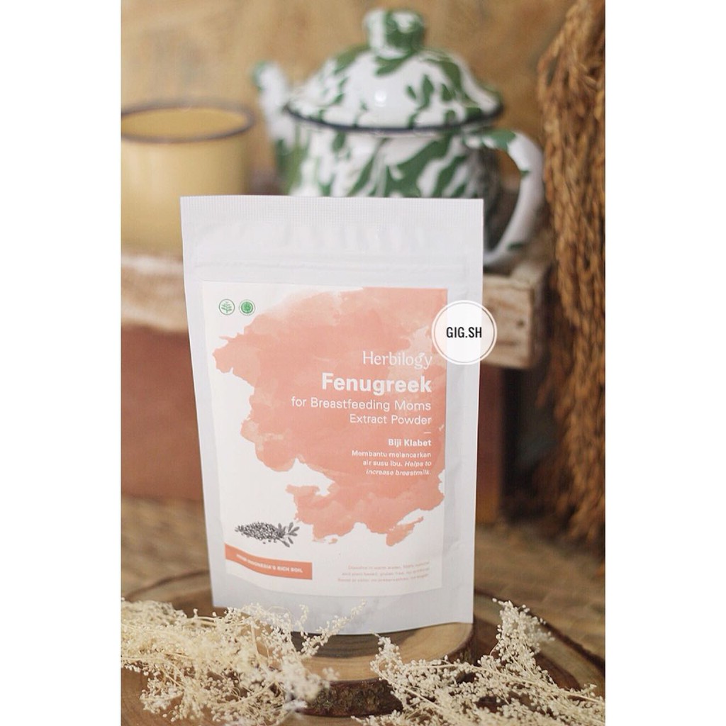 

Herbilogy Fenugreek (Biji Klabet) Extract Powder
