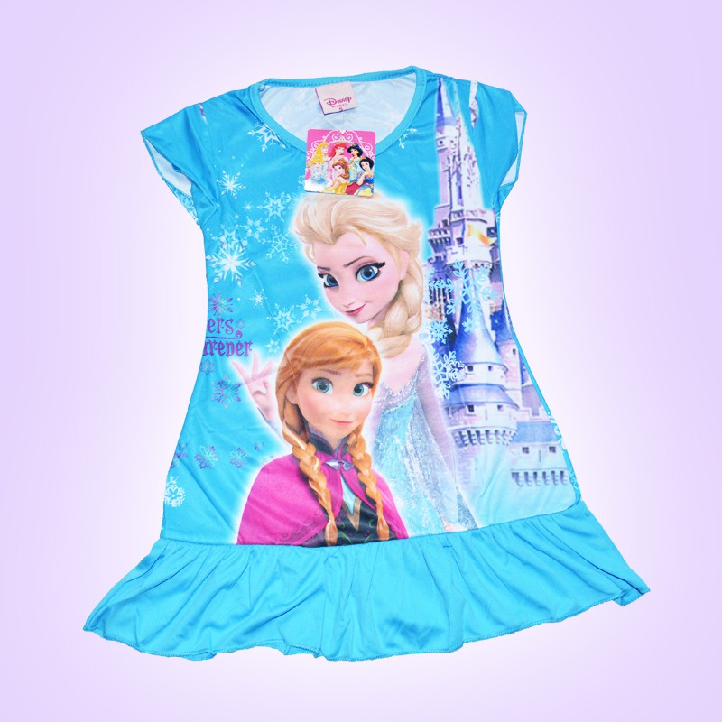 Dress Frozen Anak Perempuan Baju Frozen Anak Perempuan Terbaru