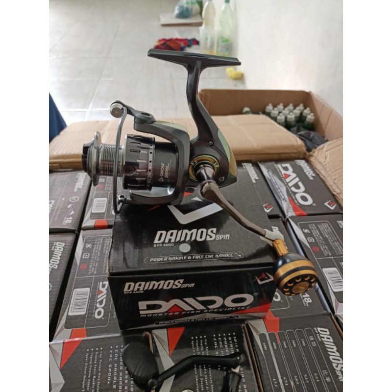 Reel pancing DAIDO Daimos 4000 spin Power handle