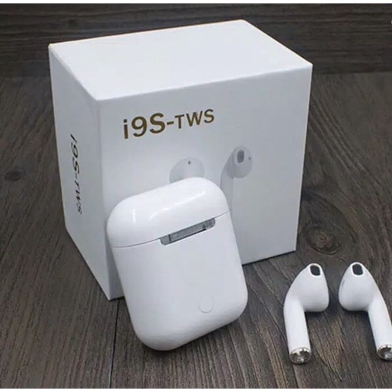 Headset Bluetooth 5.0 TWS I9S Earphone Wireless Sport Handsfree Grosir Untuk ios Android