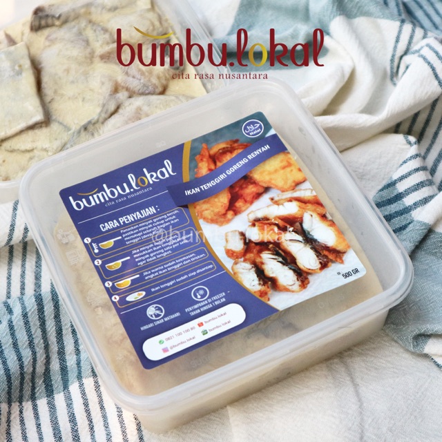 

Ikan Tenggiri Goreng 500gr Frozen / Beku